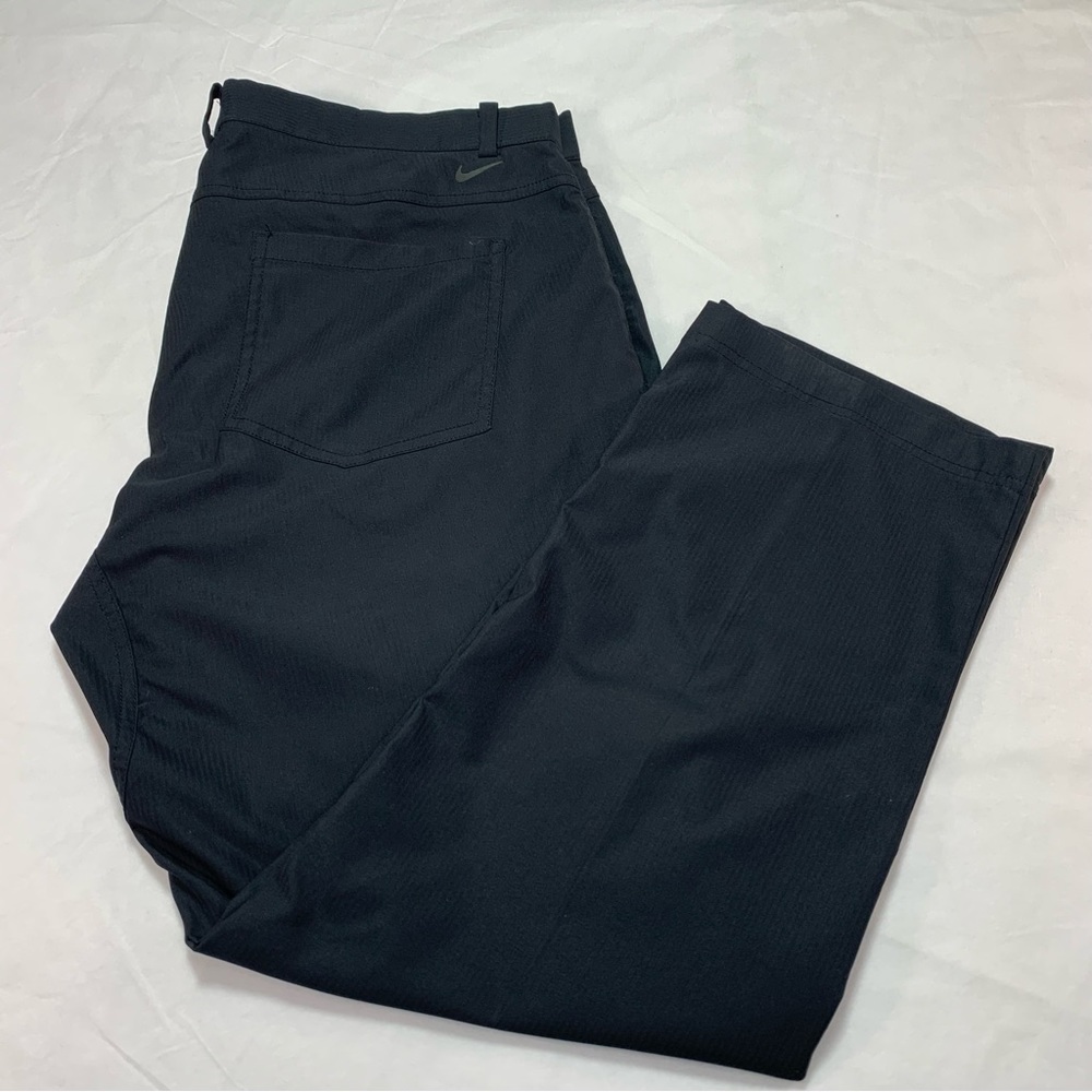 Nike Golf Mens Tour Performance Dri Fit Pants Black size 38X32